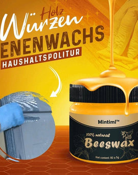 Premium Wood Seasoning Beewax for Furniture Care | Natural Polishing Beeswax (Made In Pakistan)| Buy 1 Get 1 Free