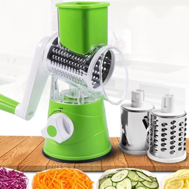 Manual Vegetable Cutter Slicer | Multifunctional Round Slicer, Blender, and Cutter